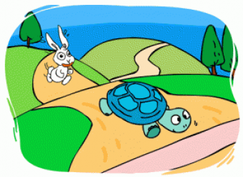 A Lesson on The Turtle and the Rabbit