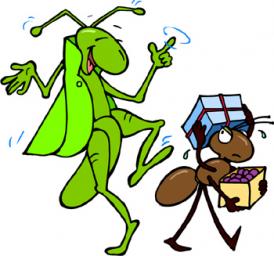 A Lesson on The Ants and the Grasshopper