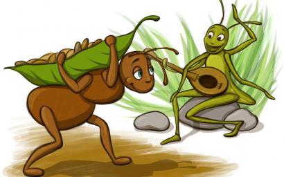 A Lesson on The Ants and the Grasshopper